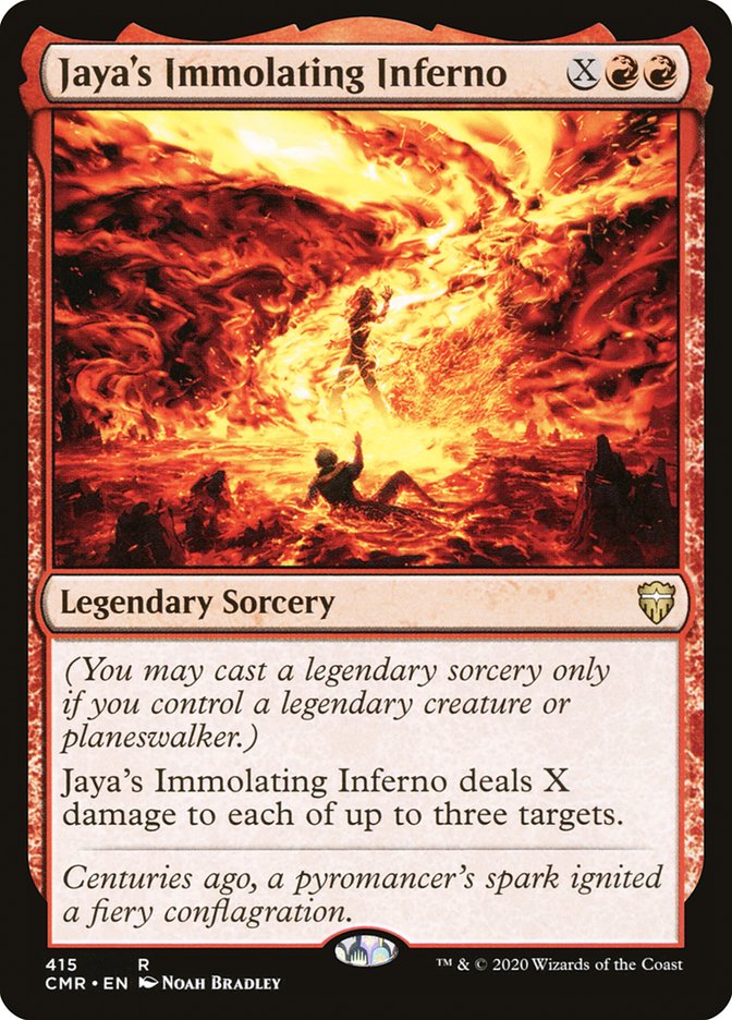 Jaya's Immolating Inferno [Commander Legends] | I Want That Stuff Brandon