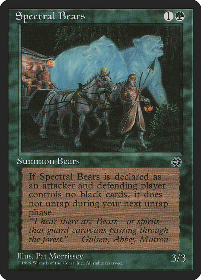 Spectral Bears [Homelands] | I Want That Stuff Brandon