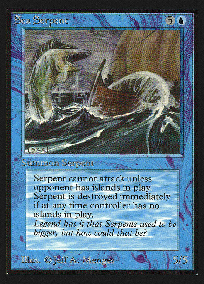 Sea Serpent [International Collectors' Edition] | I Want That Stuff Brandon