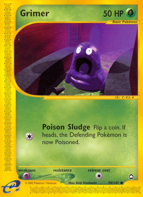 Grimer (79/147) [Aquapolis] | I Want That Stuff Brandon