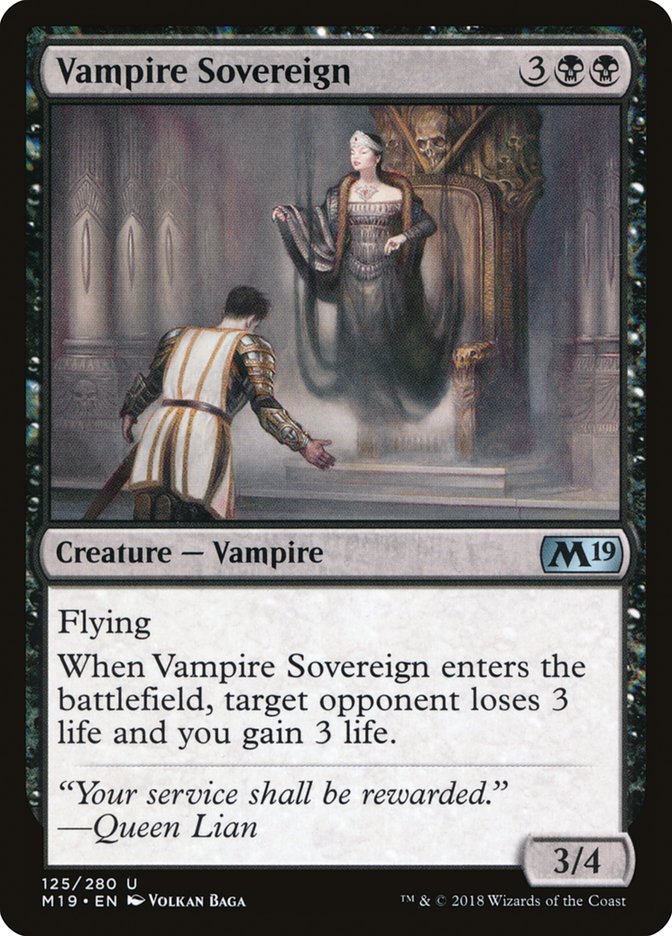 Vampire Sovereign [Core Set 2019] | I Want That Stuff Brandon