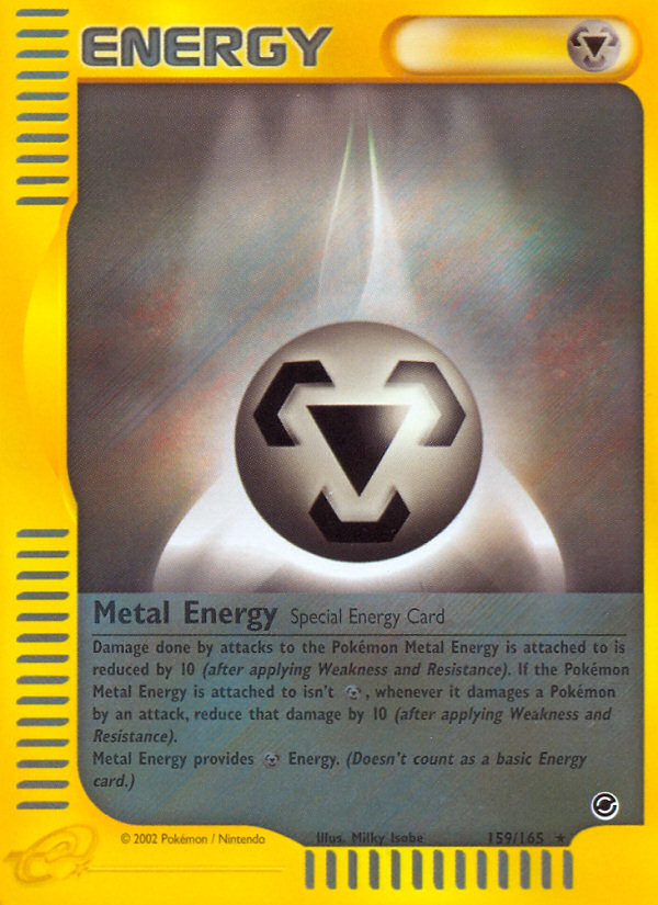 Metal Energy (159/165) [Expedition: Base Set] | I Want That Stuff Brandon