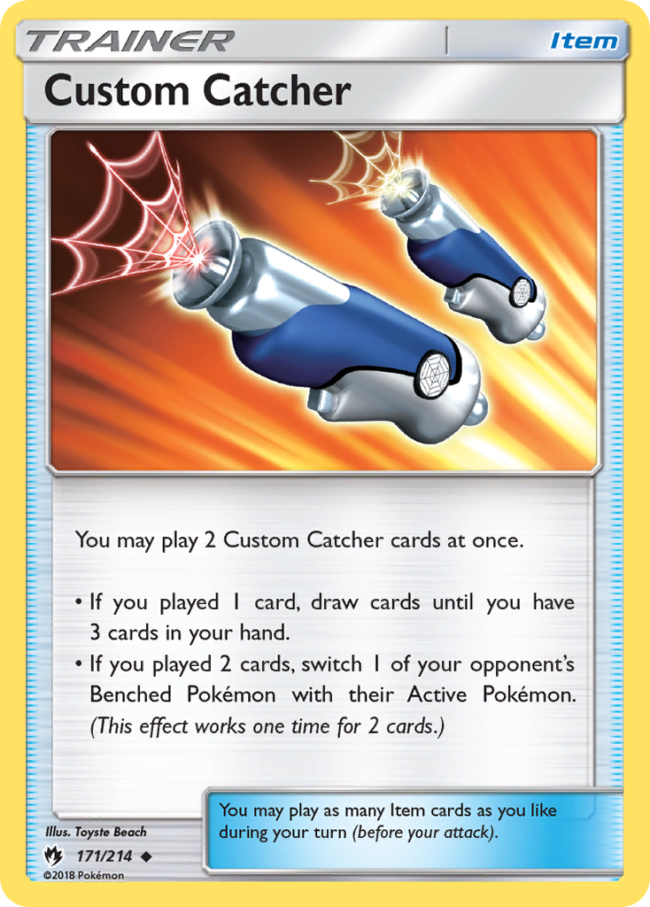 Custom Catcher (171/214) [Sun & Moon: Lost Thunder] | I Want That Stuff Brandon