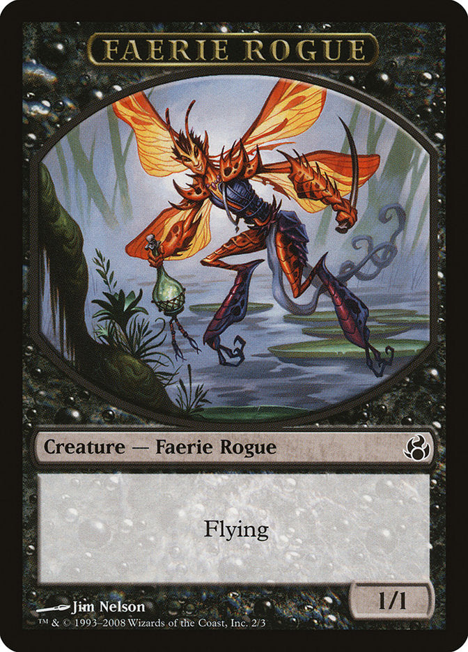 Faerie Rogue Token [Morningtide Tokens] | I Want That Stuff Brandon