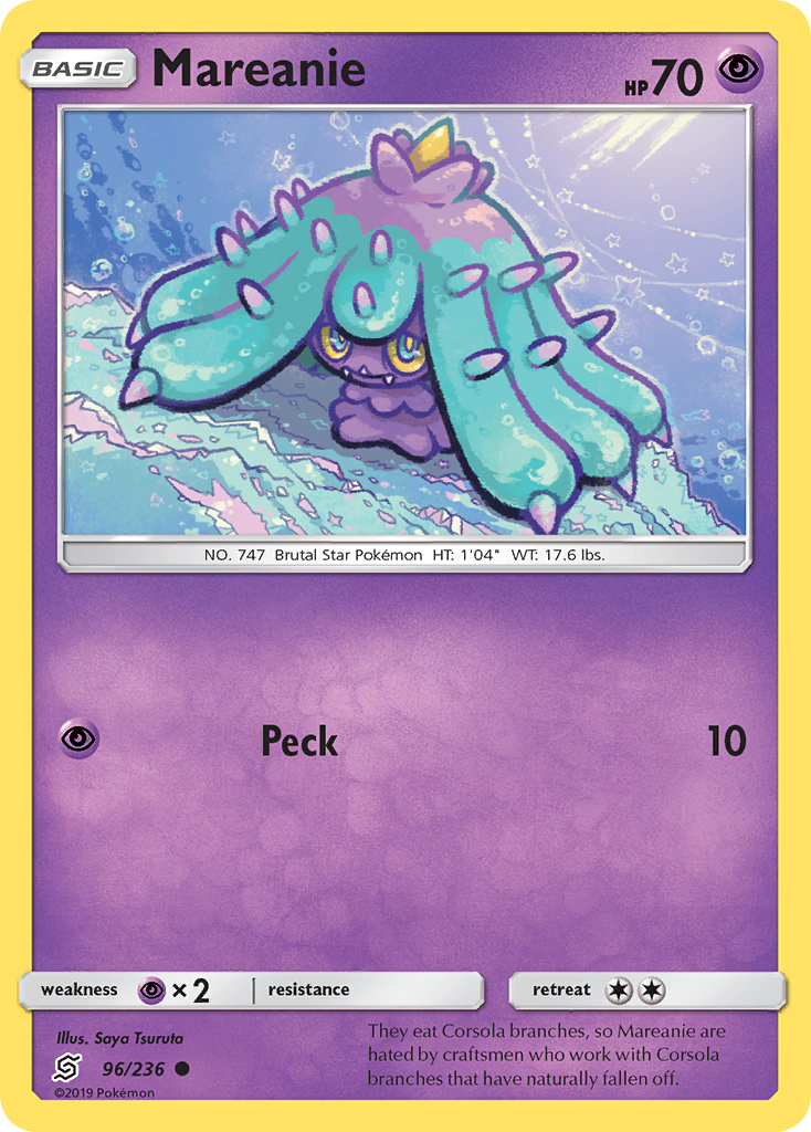 Mareanie (96/236) [Sun & Moon: Unified Minds] | I Want That Stuff Brandon