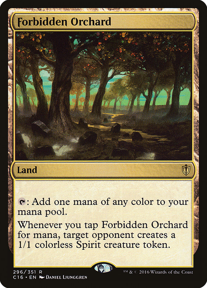 Forbidden Orchard [Commander 2016] | I Want That Stuff Brandon