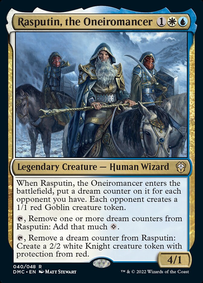 Rasputin, the Oneiromancer [Dominaria United Commander] | I Want That Stuff Brandon