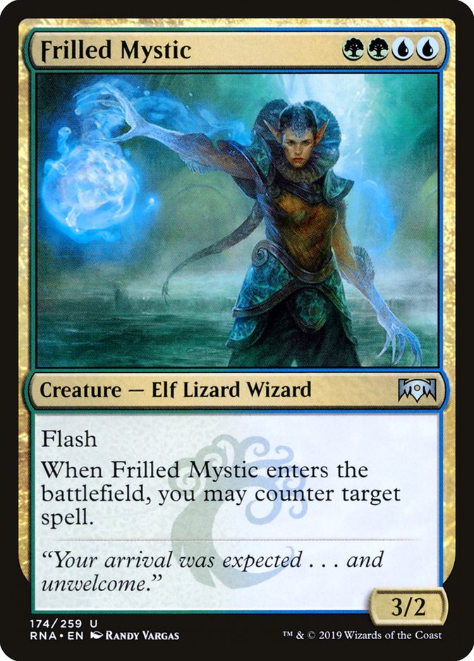 Frilled Mystic [Ravnica Allegiance] | I Want That Stuff Brandon