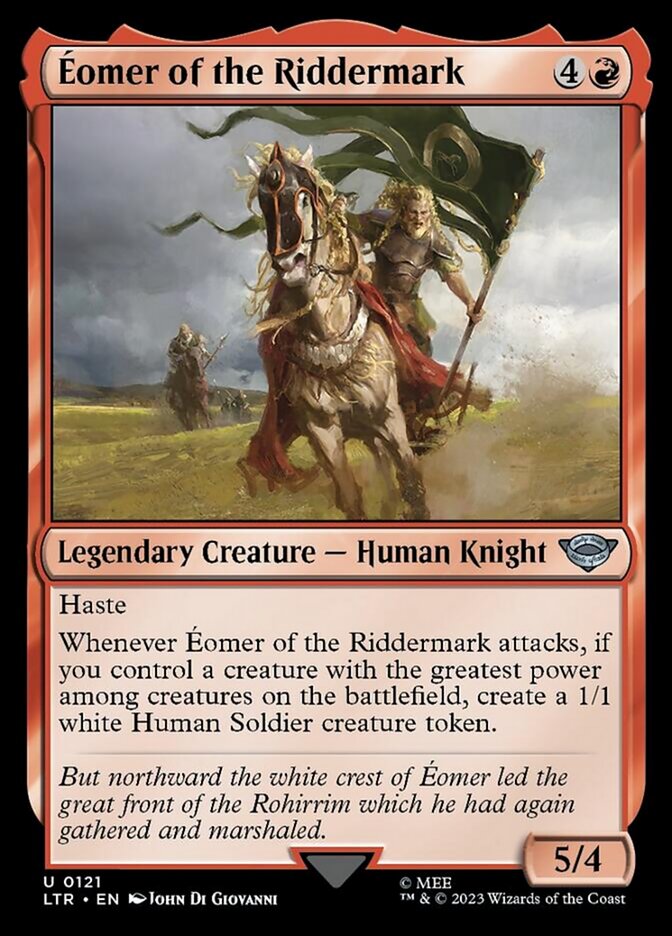 Eomer of the Riddermark [The Lord of the Rings: Tales of Middle-Earth] | I Want That Stuff Brandon