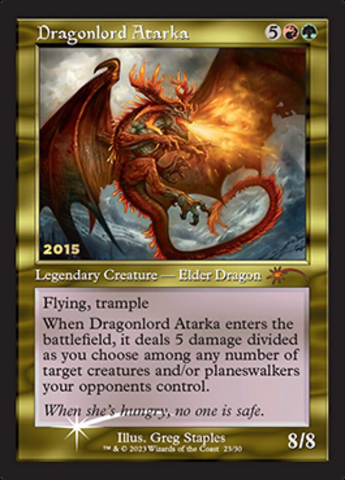 Dragonlord Atarka [30th Anniversary Promos] | I Want That Stuff Brandon