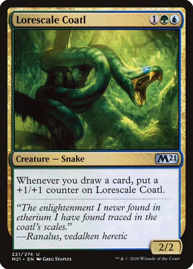 Lorescale Coatl [Core Set 2021] | I Want That Stuff Brandon