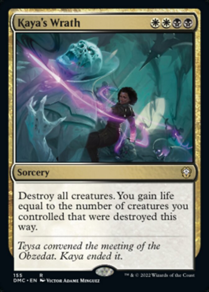 Kaya's Wrath [Dominaria United Commander] | I Want That Stuff Brandon