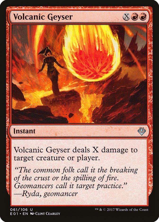 Volcanic Geyser [Archenemy: Nicol Bolas] | I Want That Stuff Brandon