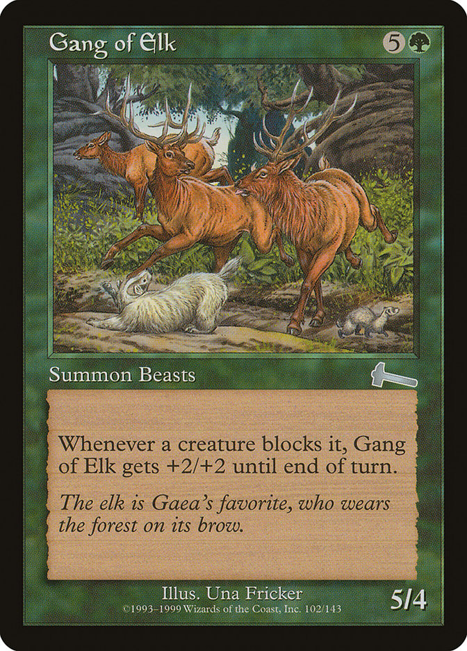 Gang of Elk [Urza's Legacy] | I Want That Stuff Brandon