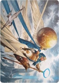 Linvala, Shield of Sea Gate Art Card [Zendikar Rising Art Series] | I Want That Stuff Brandon