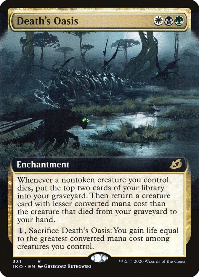 Death's Oasis (Extended Art) [Ikoria: Lair of Behemoths] | I Want That Stuff Brandon