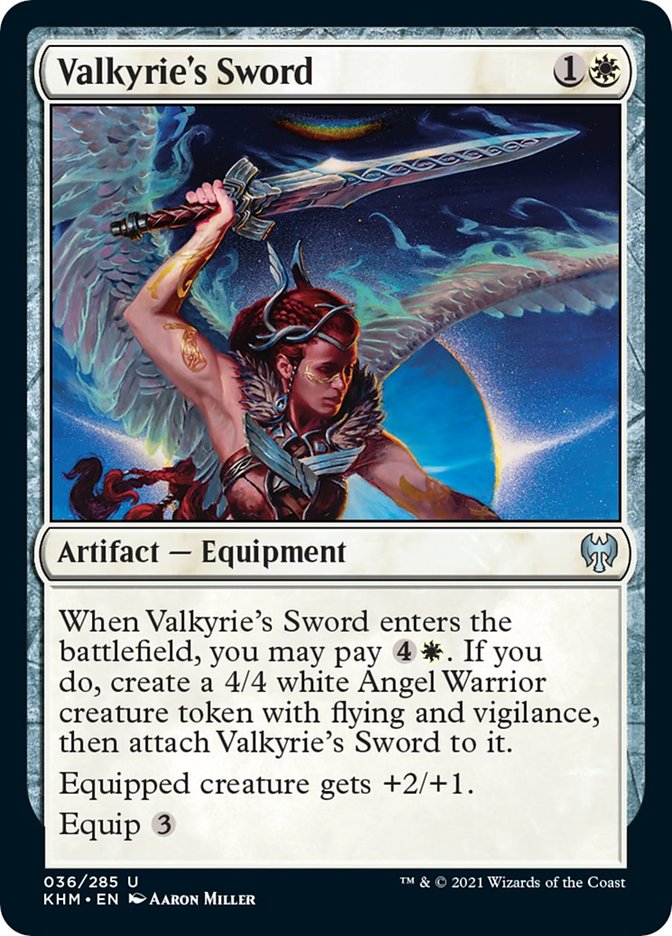 Valkyrie's Sword [Kaldheim] | I Want That Stuff Brandon