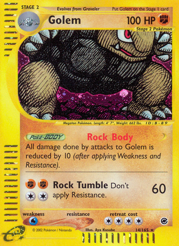 Golem (14/165) [Expedition: Base Set] | I Want That Stuff Brandon