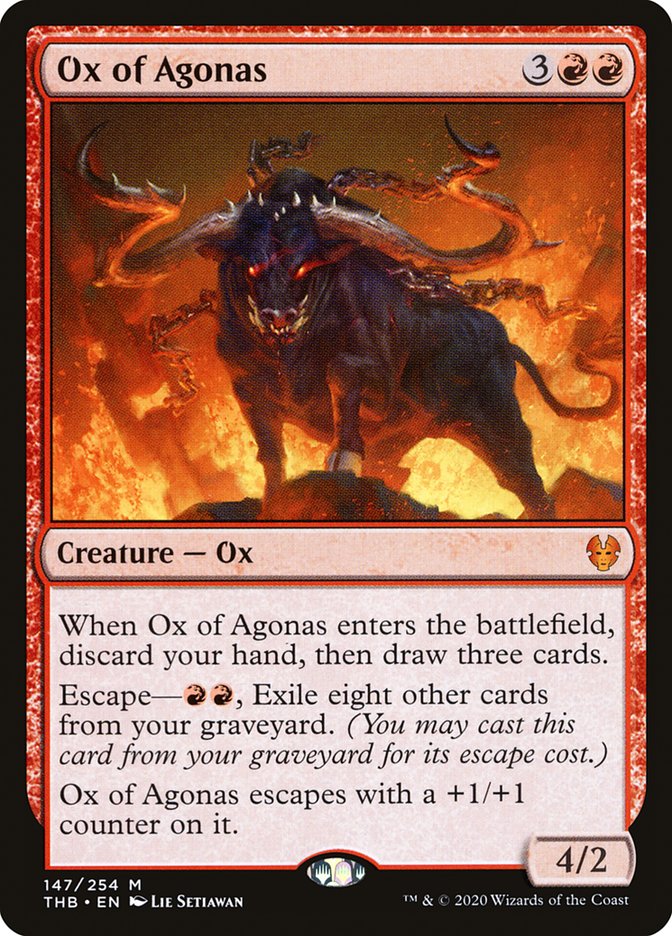 Ox of Agonas [Theros Beyond Death] | I Want That Stuff Brandon