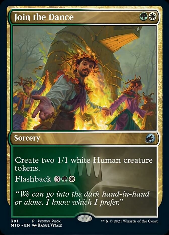 Join the Dance (Promo Pack) [Innistrad: Midnight Hunt Promos] | I Want That Stuff Brandon