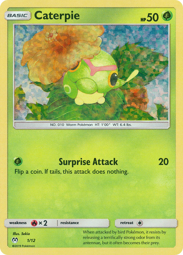 Caterpie (1/12) [McDonald's Promos: 2019 Collection] | I Want That Stuff Brandon