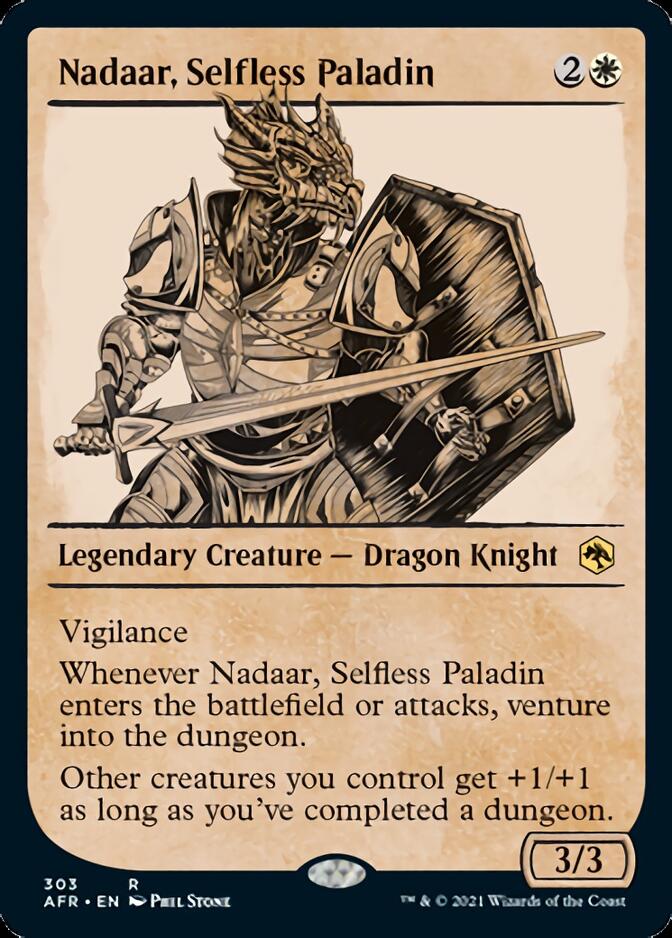 Nadaar, Selfless Paladin (Showcase) [Dungeons & Dragons: Adventures in the Forgotten Realms] | I Want That Stuff Brandon