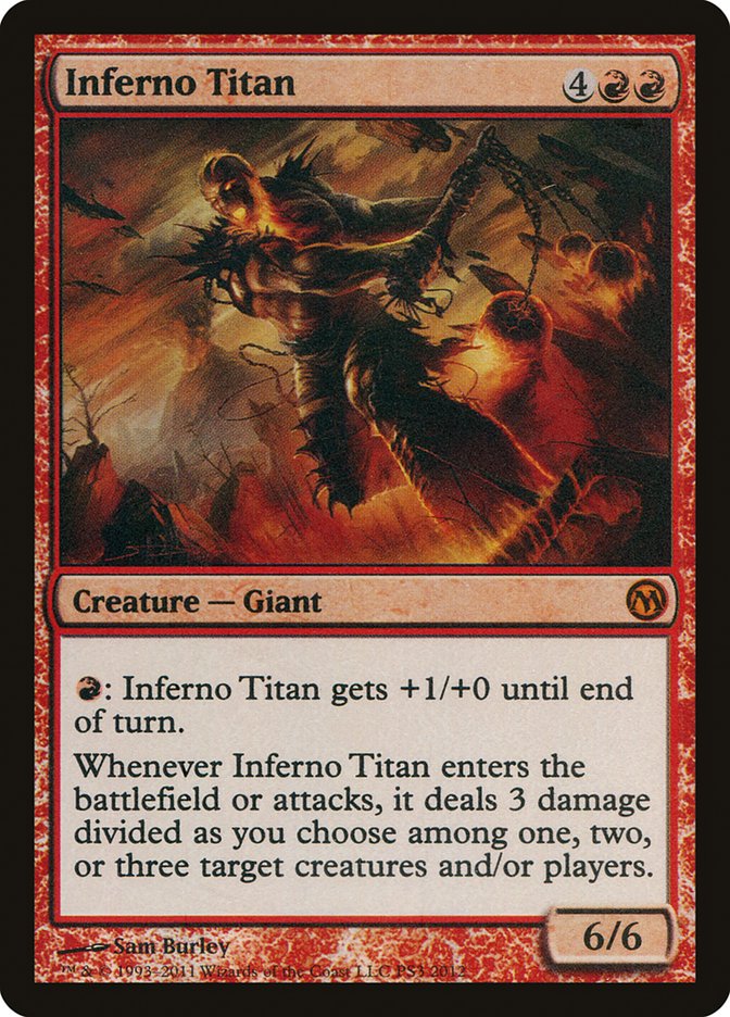 Inferno Titan (Duels of the Planeswalkers Promos) [Duels of the Planeswalkers Promos 2011] | I Want That Stuff Brandon