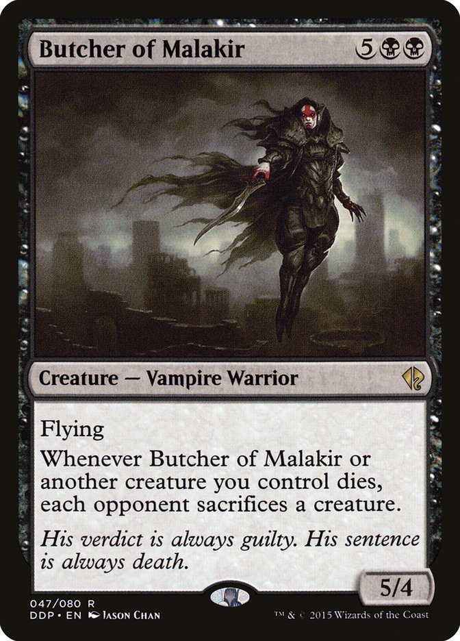 Butcher of Malakir [Duel Decks: Zendikar vs. Eldrazi] | I Want That Stuff Brandon