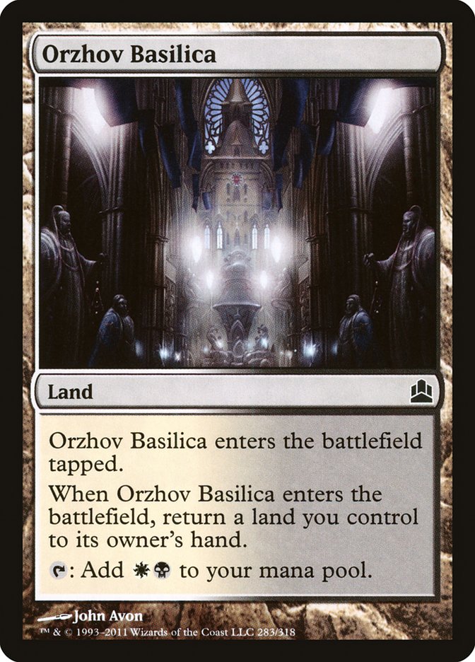 Orzhov Basilica [Commander 2011] | I Want That Stuff Brandon