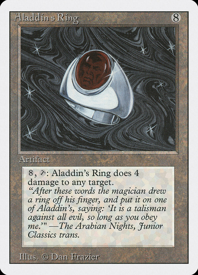 Aladdin's Ring [Revised Edition] | I Want That Stuff Brandon
