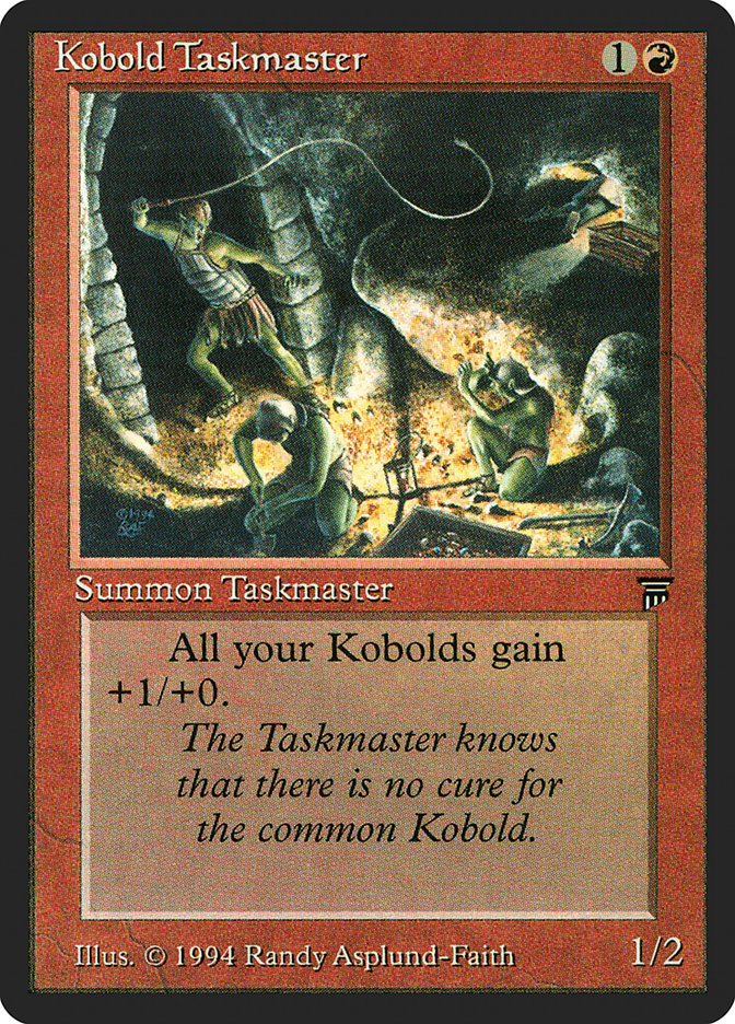 Kobold Taskmaster [Legends] | I Want That Stuff Brandon