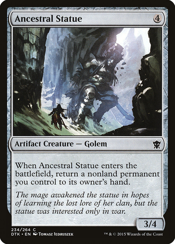 Ancestral Statue [Dragons of Tarkir] | I Want That Stuff Brandon