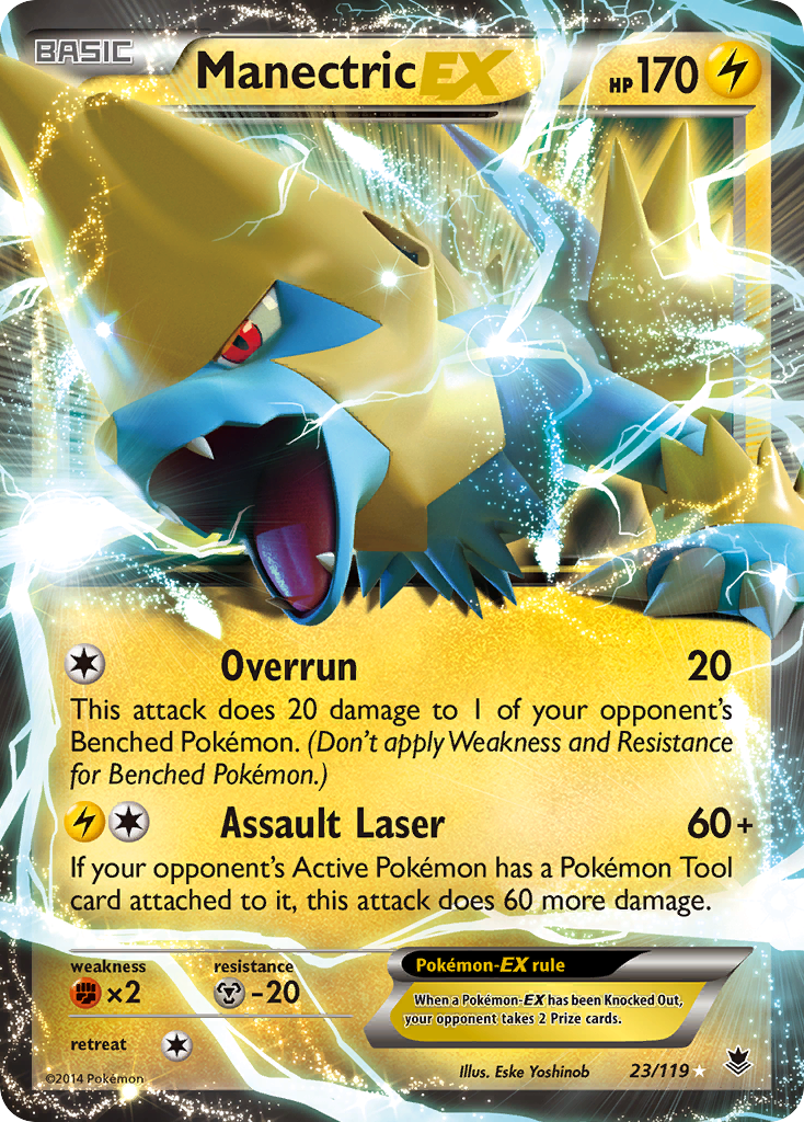 Manectric EX (23/119) [XY: Phantom Forces] | I Want That Stuff Brandon