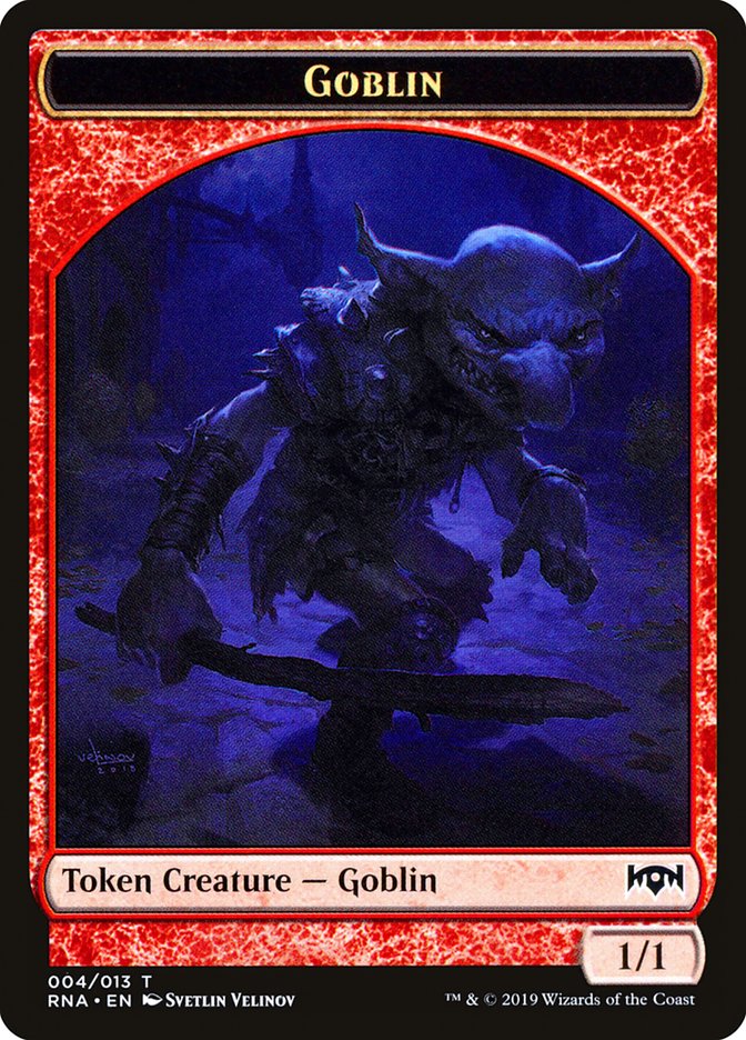 Goblin Token [Ravnica Allegiance Tokens] | I Want That Stuff Brandon