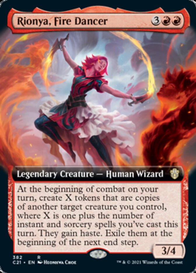 Rionya, Fire Dancer (Extended Art) [Commander 2021] | I Want That Stuff Brandon