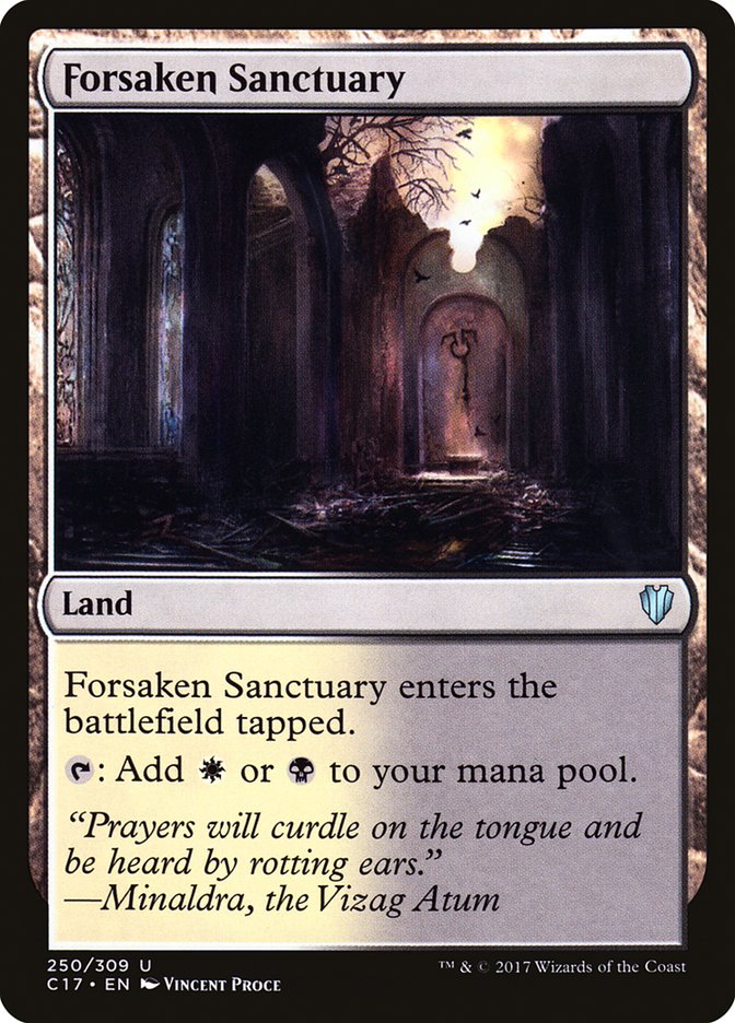 Forsaken Sanctuary [Commander 2017] | I Want That Stuff Brandon