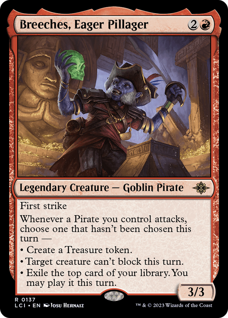 Breeches, Eager Pillager [The Lost Caverns of Ixalan] | I Want That Stuff Brandon