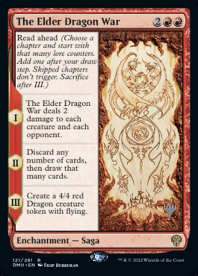 The Elder Dragon War (Promo Pack) [Dominaria United Promos] | I Want That Stuff Brandon