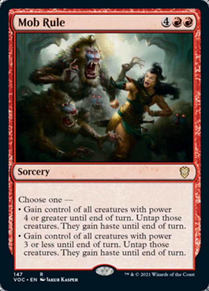 Mob Rule [Innistrad: Crimson Vow Commander] | I Want That Stuff Brandon