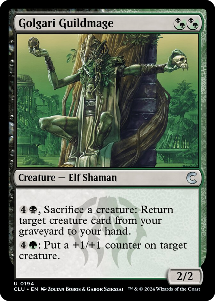 Golgari Guildmage [Ravnica: Clue Edition] | I Want That Stuff Brandon