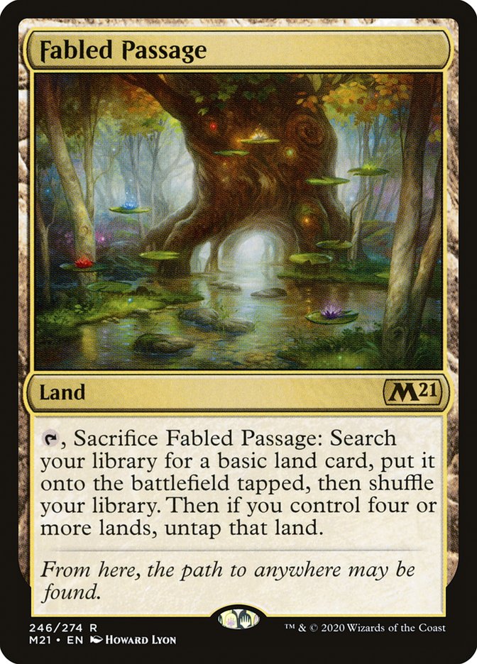 Fabled Passage [Core Set 2021] | I Want That Stuff Brandon