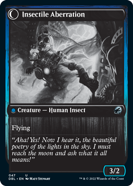 Delver of Secrets // Insectile Aberration [Innistrad: Double Feature] | I Want That Stuff Brandon