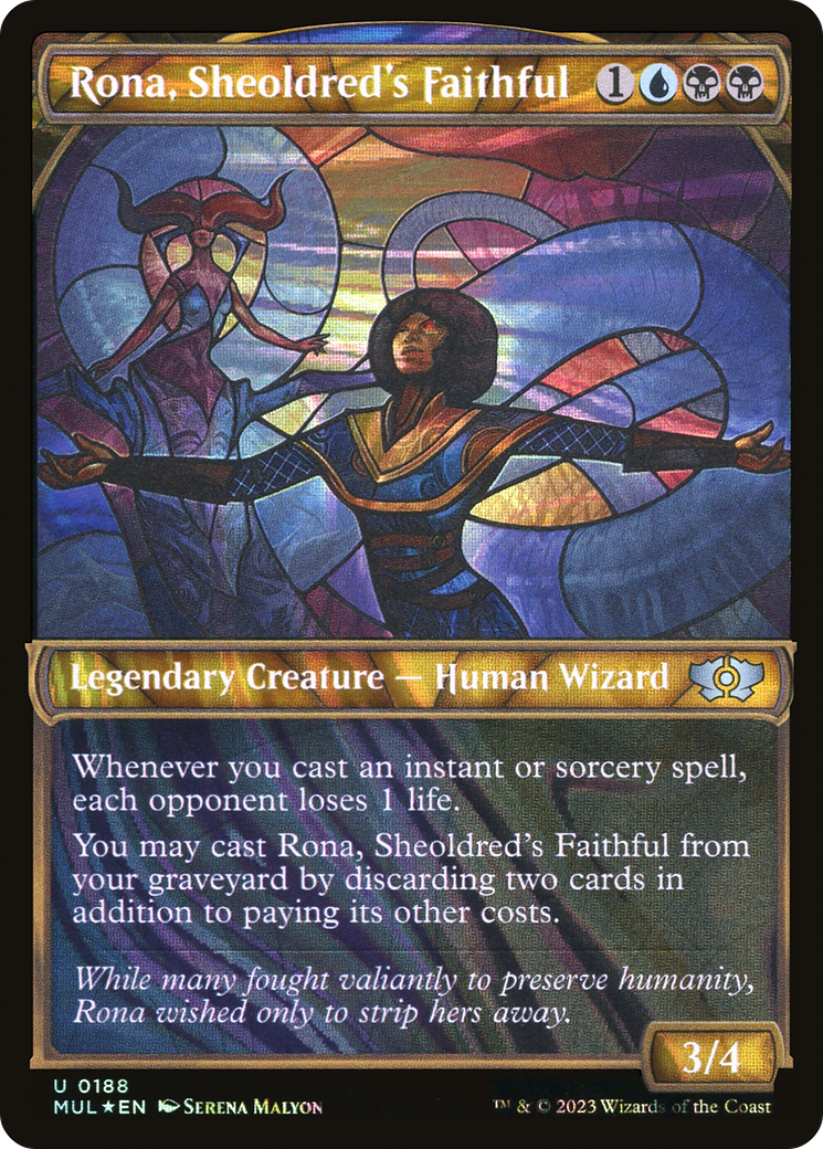 Rona, Sheoldred's Faithful (Halo Foil) [Multiverse Legends] | I Want That Stuff Brandon