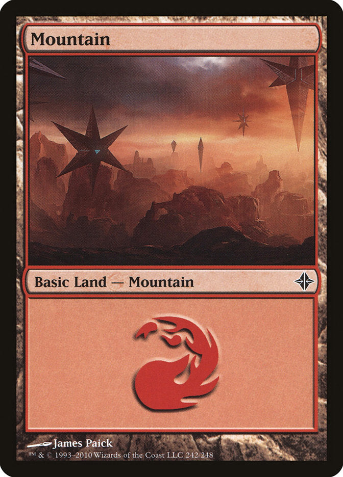 Mountain (242) [Rise of the Eldrazi] | I Want That Stuff Brandon