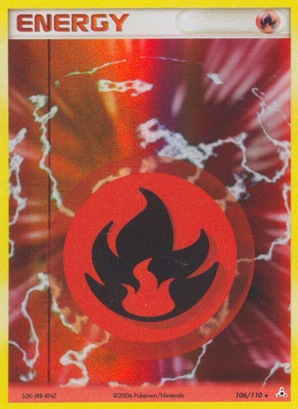 Fire Energy (106/110) [EX: Holon Phantoms] | I Want That Stuff Brandon