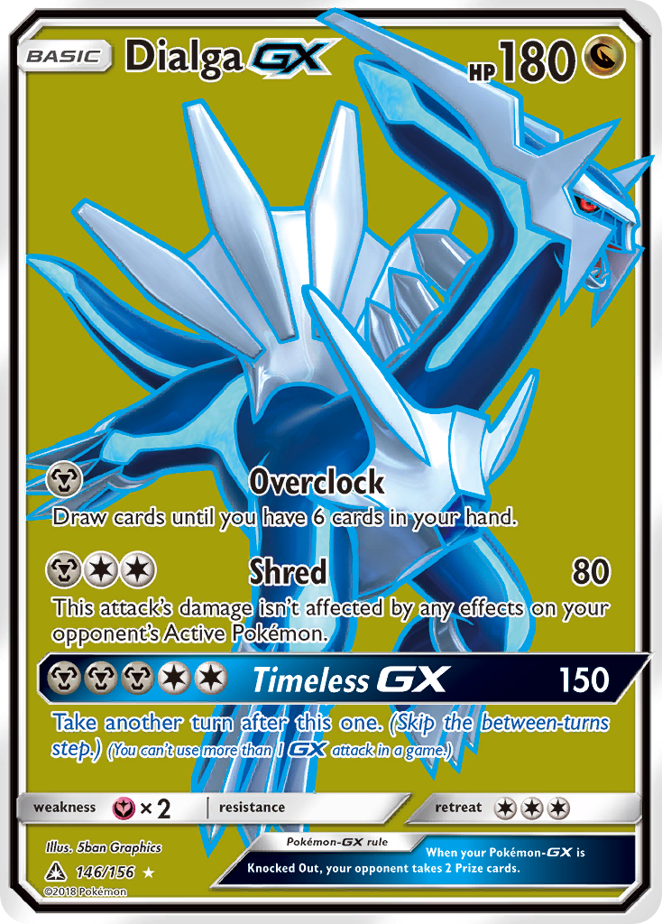 Dialga GX (146/156) [Sun & Moon: Ultra Prism] | I Want That Stuff Brandon