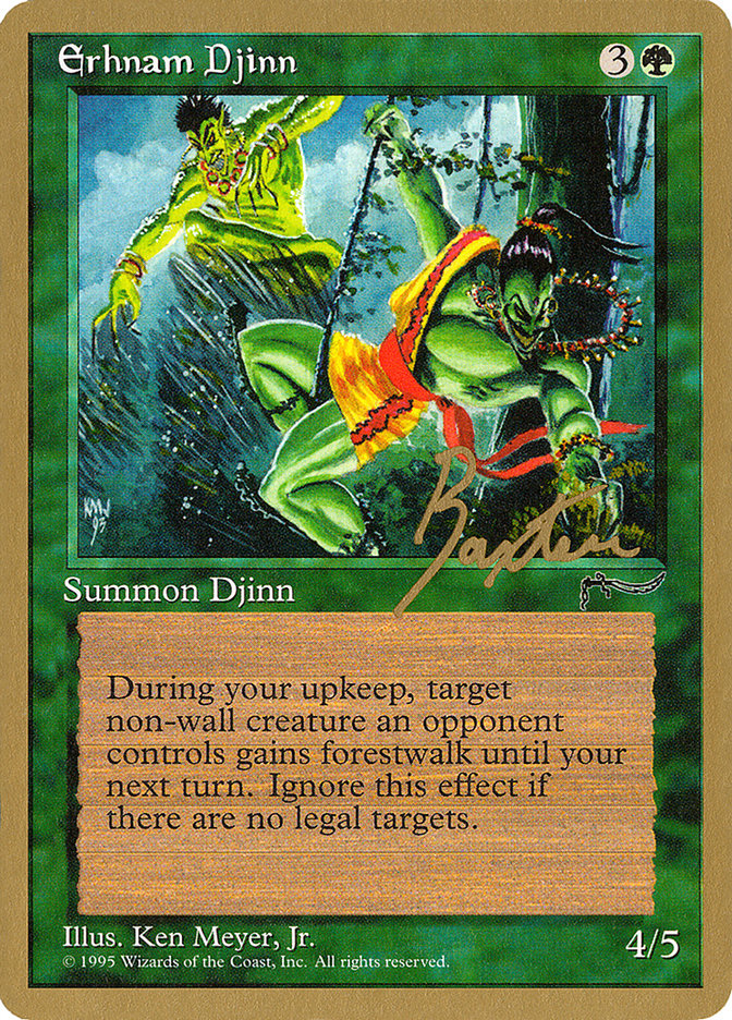 Erhnam Djinn (George Baxter) [Pro Tour Collector Set] | I Want That Stuff Brandon