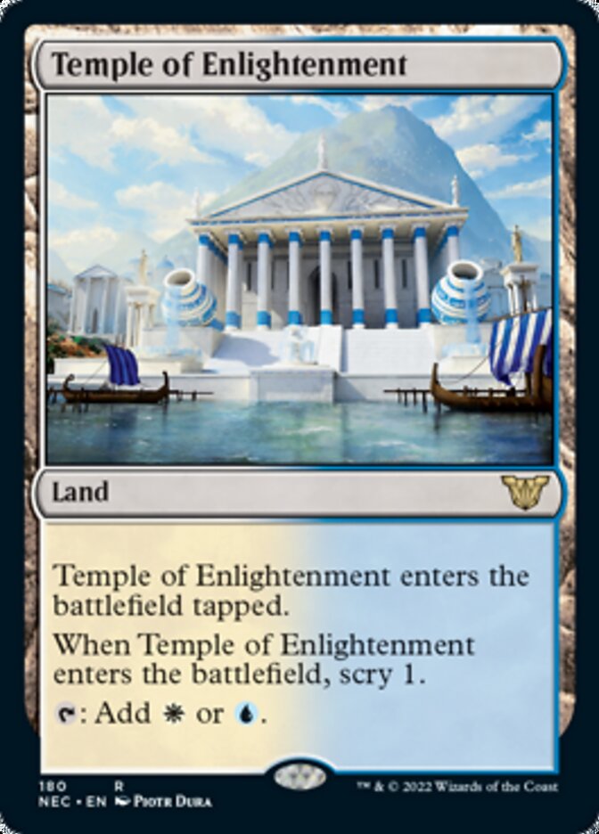 Temple of Enlightenment [Kamigawa: Neon Dynasty Commander] | I Want That Stuff Brandon