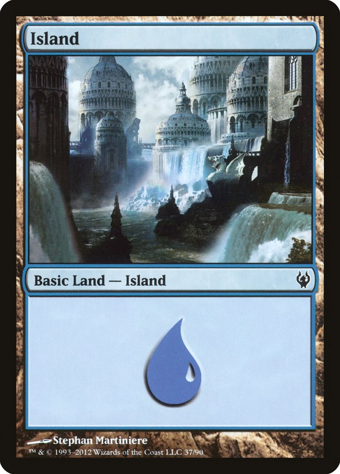 Island (37) [Duel Decks: Izzet vs. Golgari] | I Want That Stuff Brandon