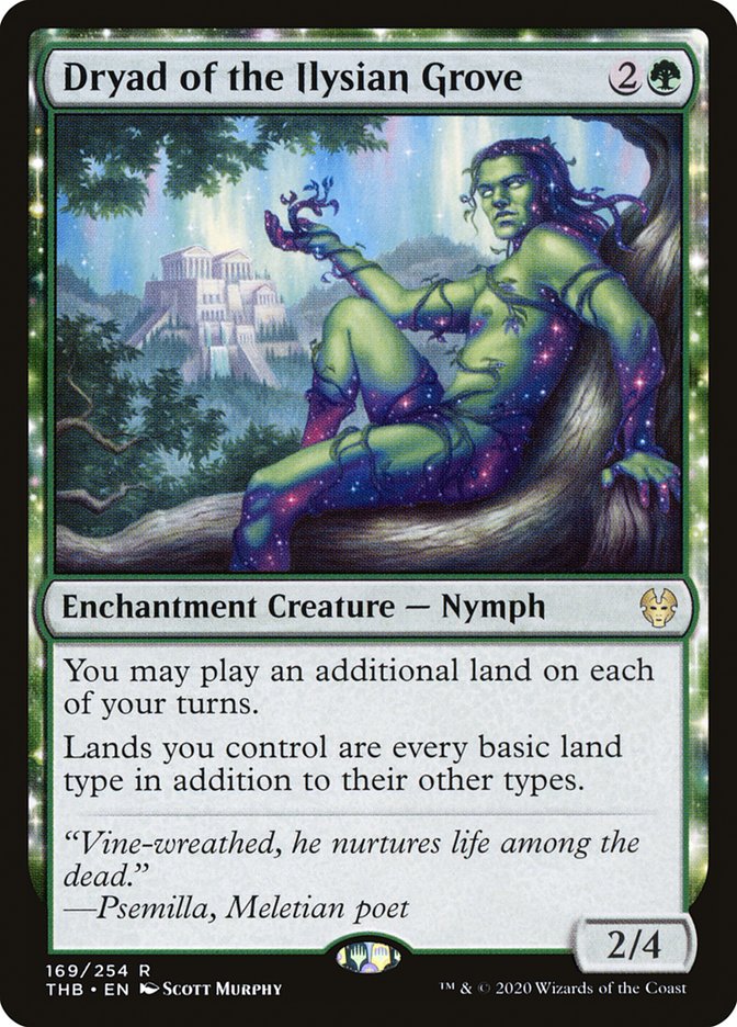 Dryad of the Ilysian Grove [Theros Beyond Death] | I Want That Stuff Brandon